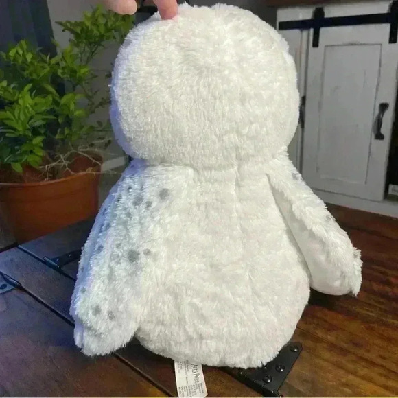 Wizarding World Harry Potter Owl Plush toy stuffed animal 13" White soft - Picture 4 of 7